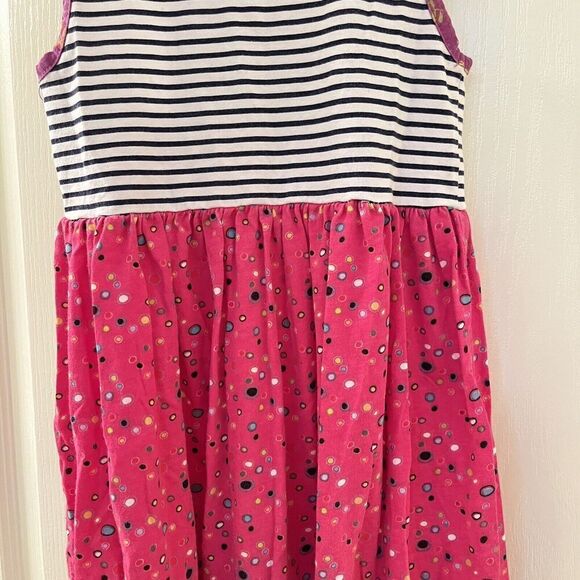 Jelly the Pug Tulip Polka Dot Bailey Knit Dress Girls Size 4 - Picture 10 of 11